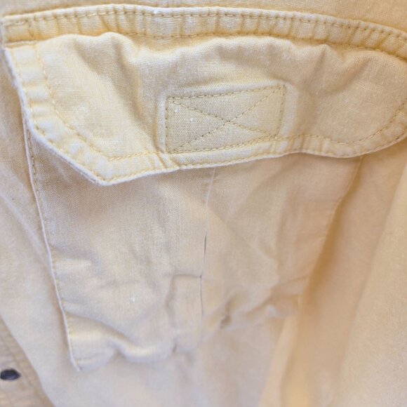 Redhead Butter Yellow 100% Cotton Button Down Shirt 2xl - Picture 3 of 8